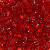 Бисер Япония TOHO CUBE №2 1.5 мм 5 г №0025C красный TOHO-CUBE-1.5-0025C