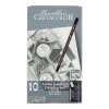 Набор для графики CRETACOLOR Artino Graphite 10 предметов, мет.пенал CR40021