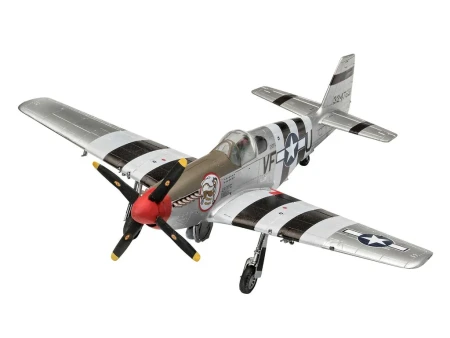 Сборная модель: REVELL Combat Set Турбореактивный истребитель Me262 и истребитель дальнего радиуса действия P-51B 1:72, подарочный набор UT-63711