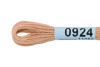 Нитки для вышивания GAMMA мулине (0820-3070) 8 м №0924 св.роз-бежевый MG-0924