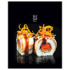 Тетрадь 48л. A5 клетка BG "Sushi roll" выб.лак RE-Т5ск48_вл_12711