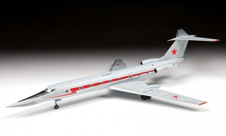 Сборная модель: Учебно-тренировочный самолет Ту-134 УБЛ, З-7036
