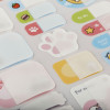 Наклейки бумажные для маркировки MESHU "Cute kittens" 11.5 x 20 см, пакет европодвес RE-MS_58134