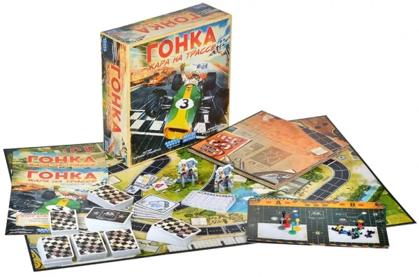 Настольная игра: Гонка. Жара на трассе MAG915708
