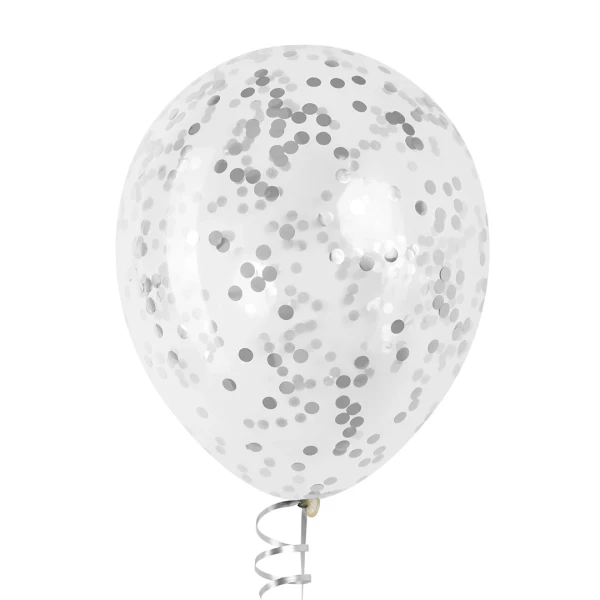 Конфетти фольга Круг, серебро хром 1 см 50 г SF-6015418