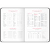 Ежедневник недатированный A5 136л. OfficeSpace "Poket" кожзам, черный RE-ENA5_53075