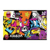 Альбом для рисования 32л. A4 BG "Street art" на скрепке, эконом RE-АР4ск32 11838