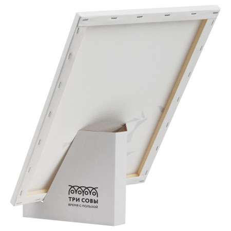 Картина по номерам на холсте с глиттером ТРИ СОВЫ "Средиземноморское побережье" 30 x 40 см с акриловыми красками и кистями RE-КХг3040_57057