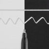 Маркер SAKURA Pen-Touch Calligrapher средний стержень 1.8 мм Серебряный MPXPSK-C-53