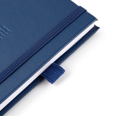 Блокнот для записей Стихия Bullet Journal 100 г/м2, 14 x 20 см, 80 л, жесткая обложка, тёмно-синий NP-ST04054
