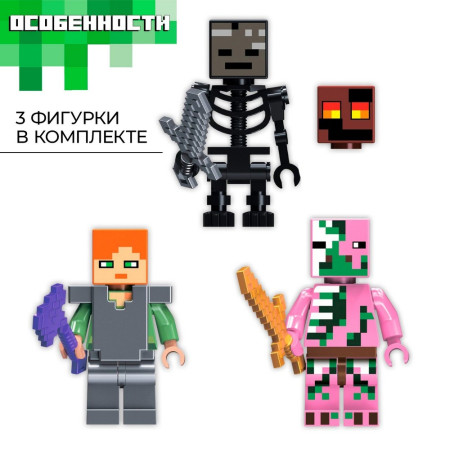 Конструктор BRICK "Мой мир" №833, 96 деталей 6+ SIM-7846688