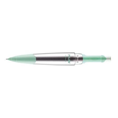 Карандаш механический MILAN Capsule Slim Silver 0.5 мм HB с ластиком, ассорти ML-185028920