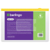 Папка-конверт на молнии A5 Berlingo 150 мкм, с карманом для визиток, прозрачная, ассорти RE-AKm_05109