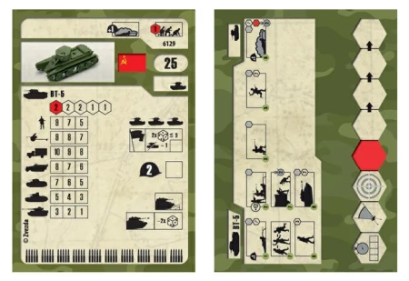 Сборная модель: Советский легкий танк Бт-5, З-6129