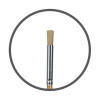 Кисть щетина трафаретная MILAN "20" короткая ручка №2 ML-80313
