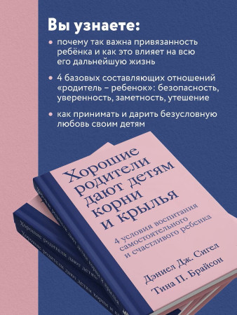 Книга: Хорошие родители дают детям корни и крылья. 4 условия воспитания самостоятельного и счастливого ребенка EKS-179069
