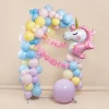 Шар фигурный FALALI Голова. Звездный Единорог, розовый 109 см 1 шт SF-27387