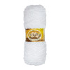 Пряжа ADELIA Dolly Velour 100% микрополиэстер 1 х 100 г 93 ± 6 м №01 БЕЛЫЙ ADE-DOL-VEL-01