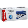 Мини-степлер №24/6, 26/6 Berlingo "Comfort" до 20 л, пластиковый корпус, белый RE-DSn_20361