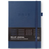 Блокнот для записей Стихия Bullet Journal 100 г/м2, 14 x 20 см, 80 л, жесткая обложка, тёмно-синий NP-ST04054
