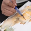 Набор кистей с резервуаром для воды MILAN синтетика 3 шт (круглые 3 и 5 мм, плоская 7.5 мм), резервуар 8 мл, блистер ML-04C403