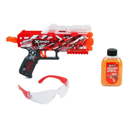 Игровой набор ZURU X-Shot HYPERGEL Стингер (бластер, 3000 снарядов-гранул, защитные очки) IT-36728