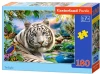 Пазл Castorland 180 Белый тигр B-018192