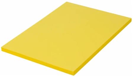 Бумага цветная BRAUBERG "Intensive" А4 80г/м2 100 л желтая S-112450