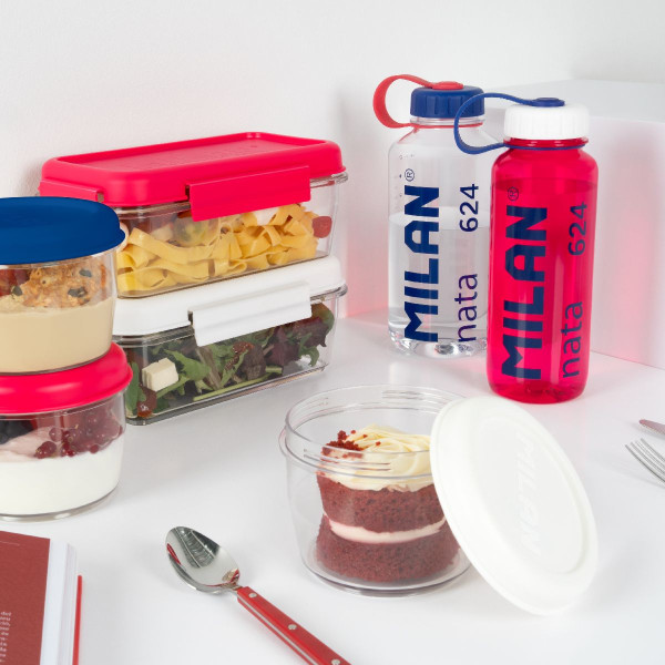 Бутылка из тритана MILAN NATA, 1 л, прозрачная, герметичная, BPA free ML-644034NT