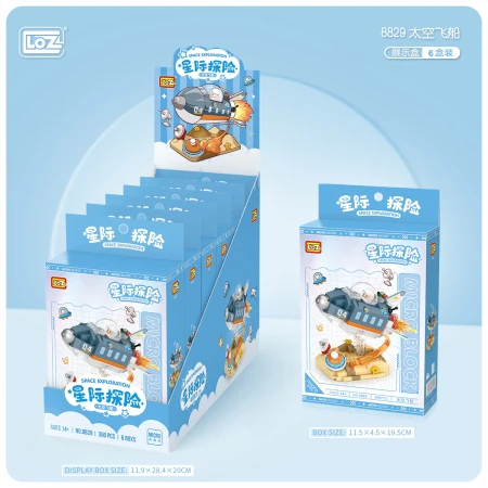Конструктор LOZ "Космический шаттл" IT-8829_MK