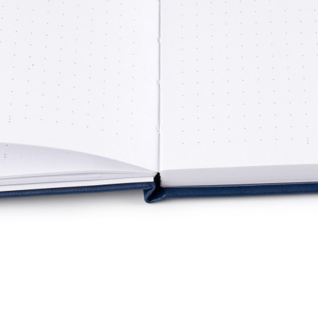 Блокнот для записей Стихия Bullet Journal 100 г/м2, 14 x 20 см, 80 л, жесткая обложка, тёмно-синий NP-ST04054