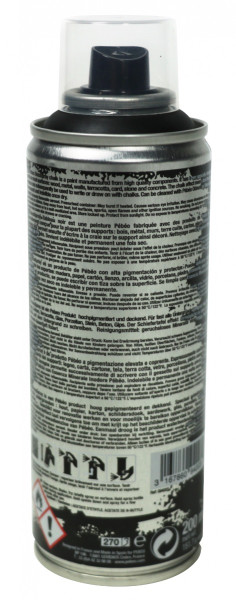 Краска с эффектом грифельной доски PEBEO decoSpray (аэрозоль) 200 мл черный DEC-SP-094003