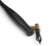 Держатель для пера косой BRAUSE деревянный, черный RH-1625B