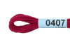 Нитки для вышивания GAMMA мулине (0207-0819) 8 м №0407 бордовый MG-0407