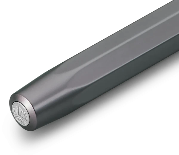Ручка-роллер KAWECO AL Sport 0,7мм Антрацитовый корпус (алюминий) в подарочном футляре KAW-10000715