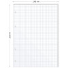 Сменный блок 80л. A5 OfficeSpace, белый RE-СБ5к80_9304
