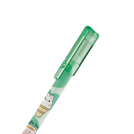 Ручка гелевая стираемая MESHU "Cute sweets" синяя, 0.5 мм, корпус ассорти RE-MS_64072