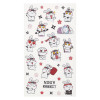 Наклейки объемные MESHU "Ninja Rabbity" 10 x 23 см RE-MS_66578