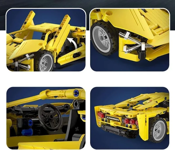Конструктор CaDA "Спорткар "Молния"" IT-C52021W