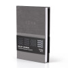 Блокнот для записей Стихия Bullet Journal 100 г/м2, 14 x 20 см, 80 л, жесткая обложка, серый NP-ST04057