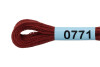 Нитки для вышивания GAMMA мулине (0207-0819) 8 м №0771 красно-коричневый MG-0771
