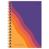Записная книжка А6 120л. BG "Bright wave" на гребне RE-ЗК6гр120-12789