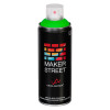 Краска в аэрозольном баллоне MAKERSTREET флуоресцентная 400 мл 02Ф Флуоресцентный зеленый MS400-02Ф