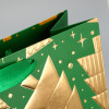 Пакет подарочный ламинированный 32 × 26 × 10 см "Елочки" SIM-9750225