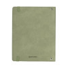 Тетрадь на кольцах 120л. А5 BRAUBERG "ELEGANT" экокожа, с резинкой, оливковый S-405244