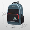 Рюкзак Berlingo ErgoSmart "City Traveler" 42 x 29 x 16 см, 2 отделения, 4 кармана, эргономичная спинка RE-RU-ES-2502
