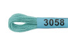 Нитки для вышивания GAMMA мулине (0820-3070) 8 м №3058 бирюза MG-3058