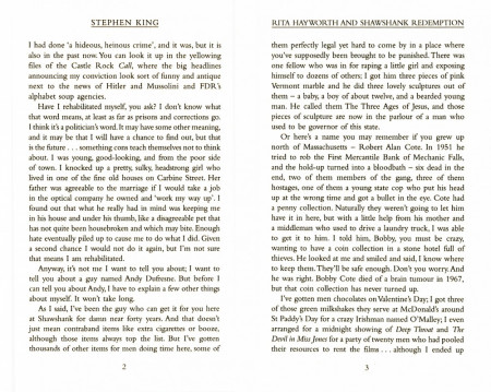 Книга на английском языке: Rita Hayworth and Shawshank Redemption. Stephen King. Hodder & Stoughton EKS-363494