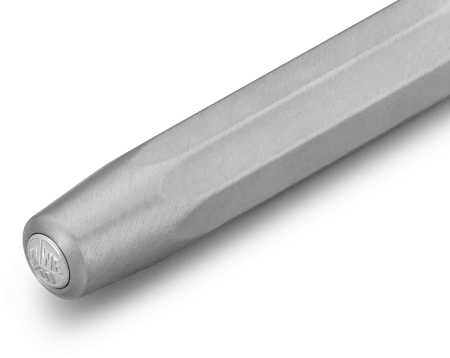 Ручка-роллер KAWECO STEEL Sport 0.7мм серебристый корпус  KAW-10001403