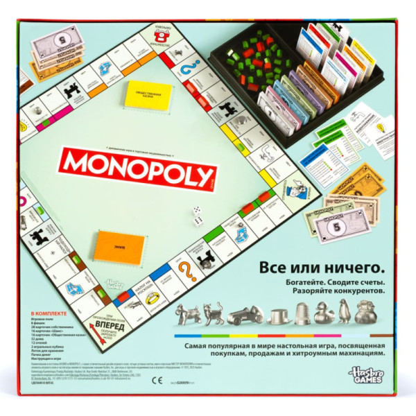 Настольная игра: Hasbro Монополия MAGG0009R101